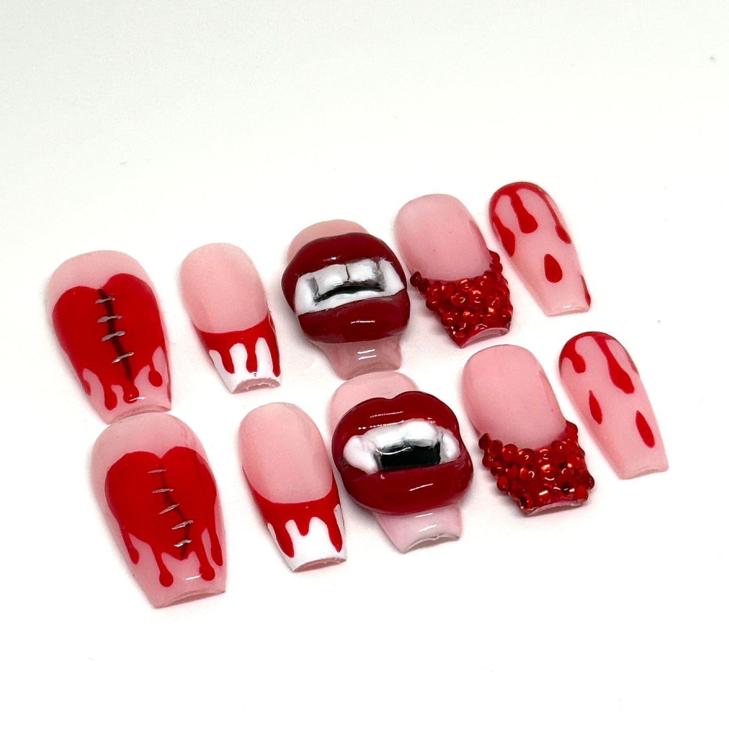 3D Vampire Nail Set 🧛🏻